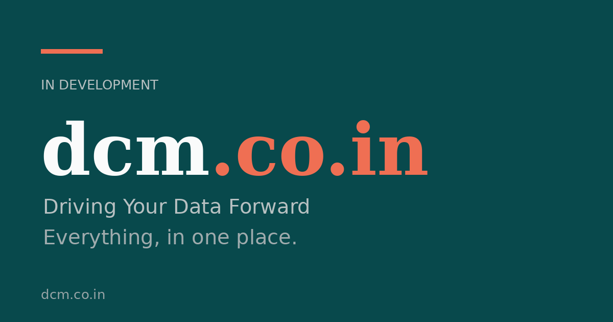 Link preview image for dcm.co.in